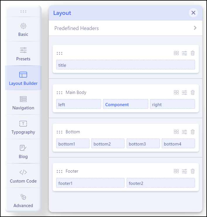 Helix UTM 2 - Layout Builder