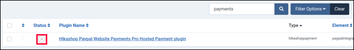 Joomla 4 HikaShop Paypal Website Payments Pro Hosted Payment plugin